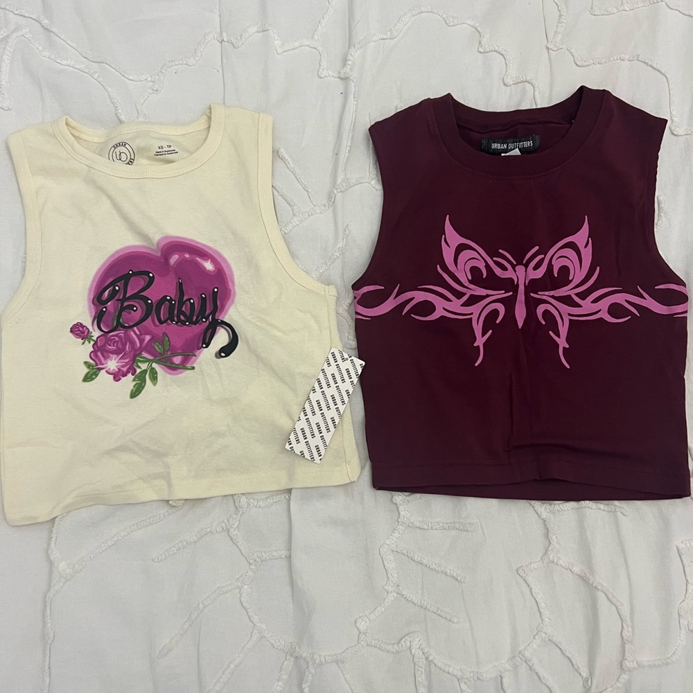 Urban outfitters y2k tanks